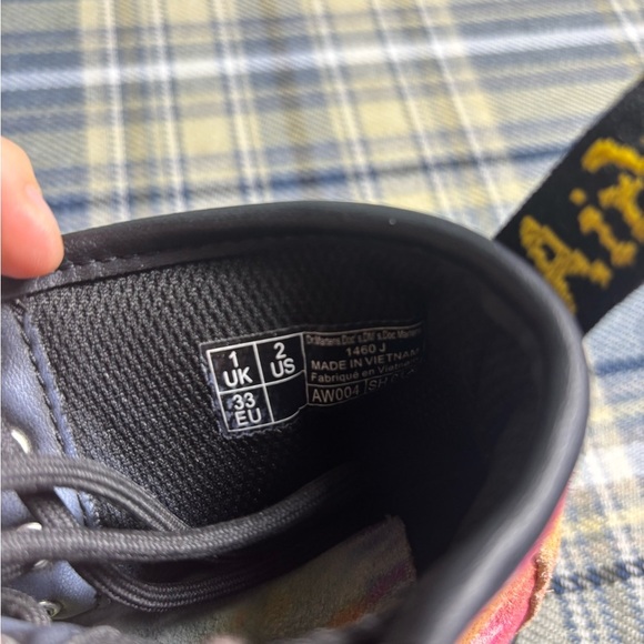 Dr. Martens Tie Dye Boots Multicolor Kids - Picture 8 of 11